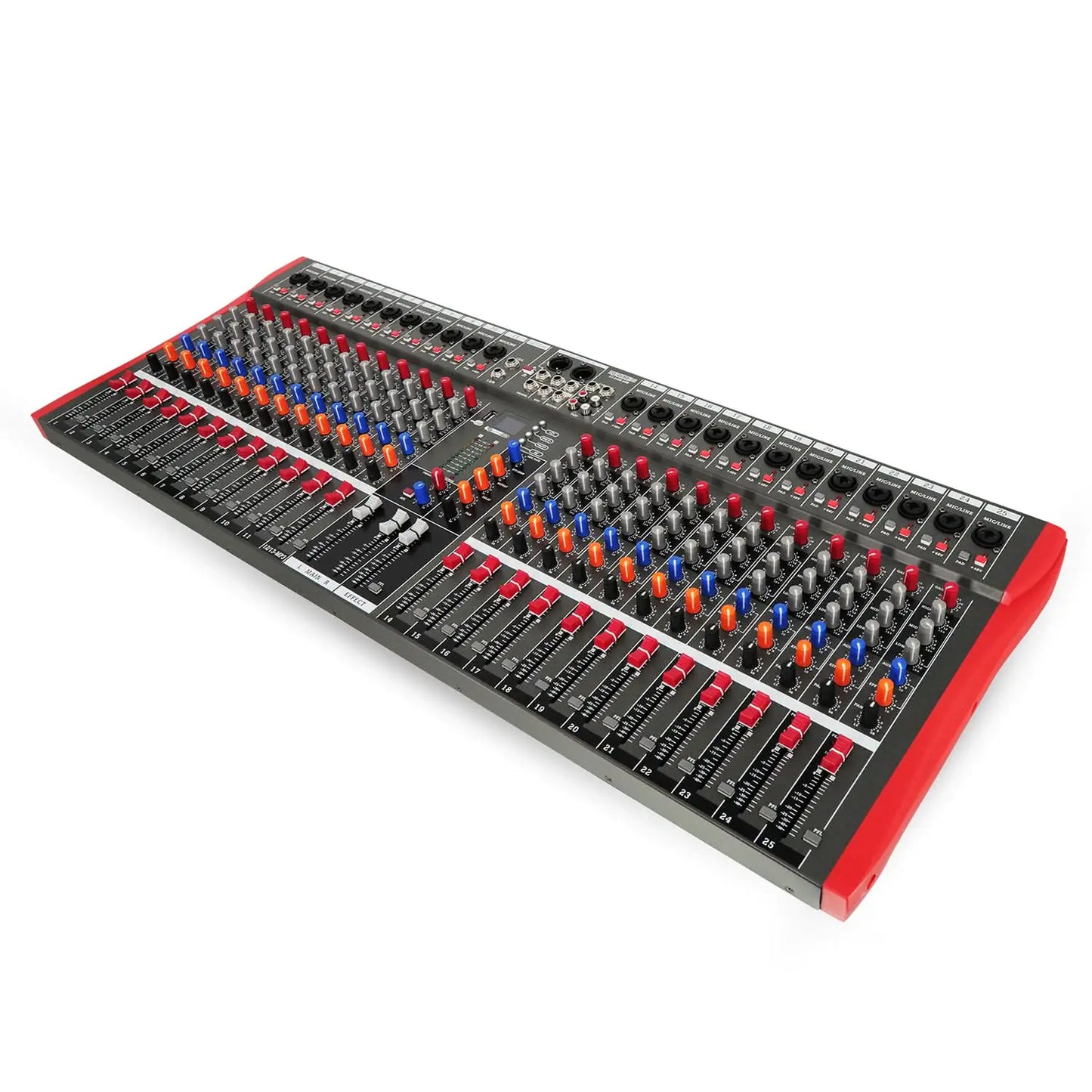 5Core Mezclador de Audio 24 Canales Tabla de Mezclas DJ Bluetooth USB Analógico Profesional
